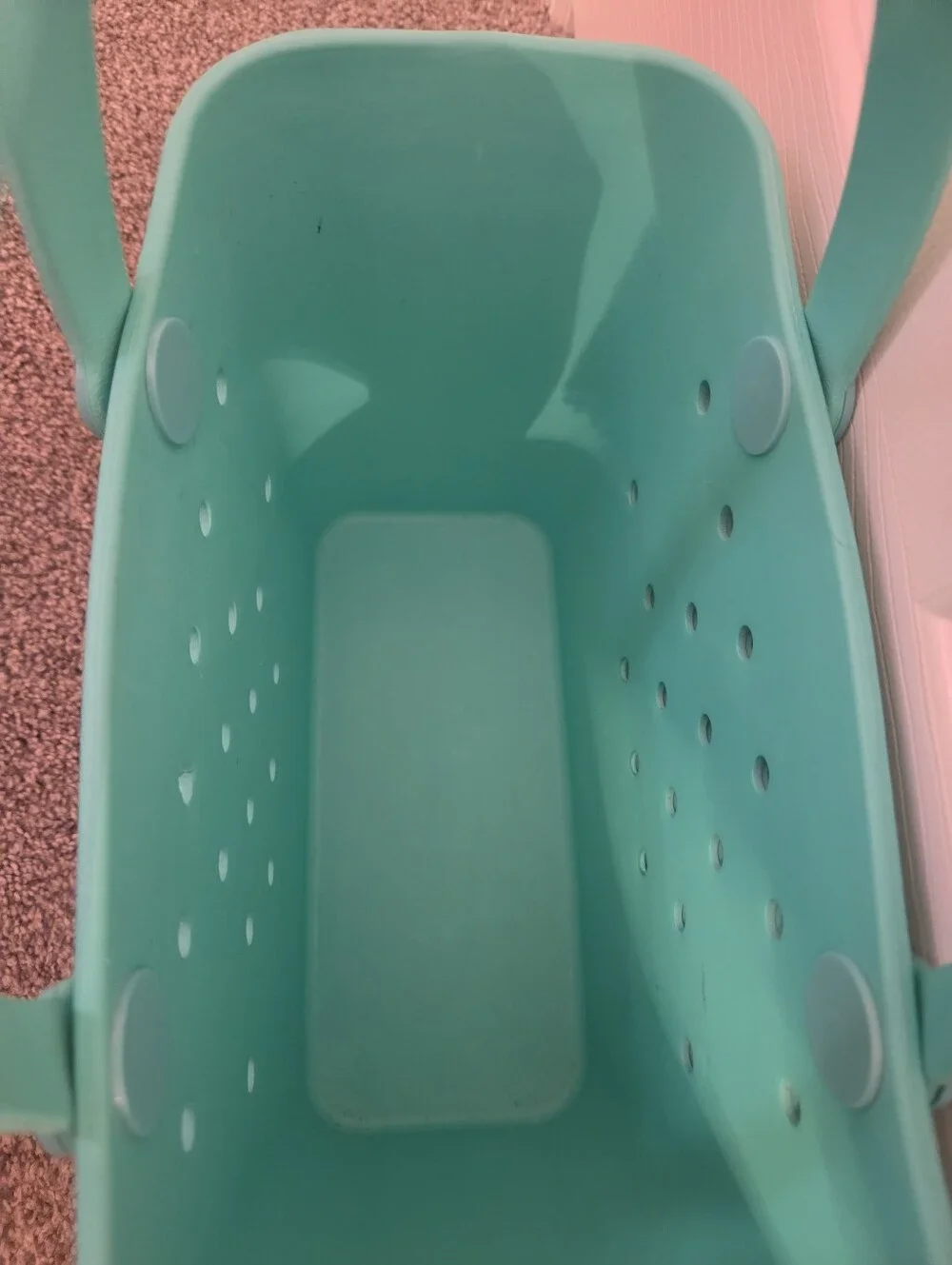 Simply Teal Tote Bag with Dual Top Handles